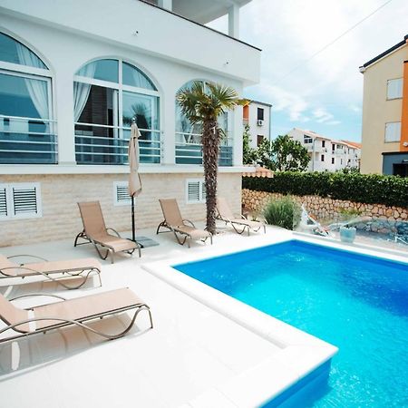 Apartments Sun Dance With Heated Pool Novalja Kültér fotó